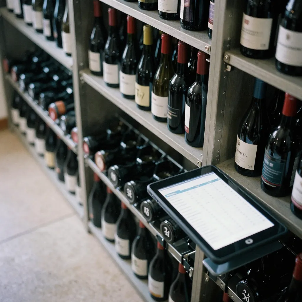 Compact wine storage solution